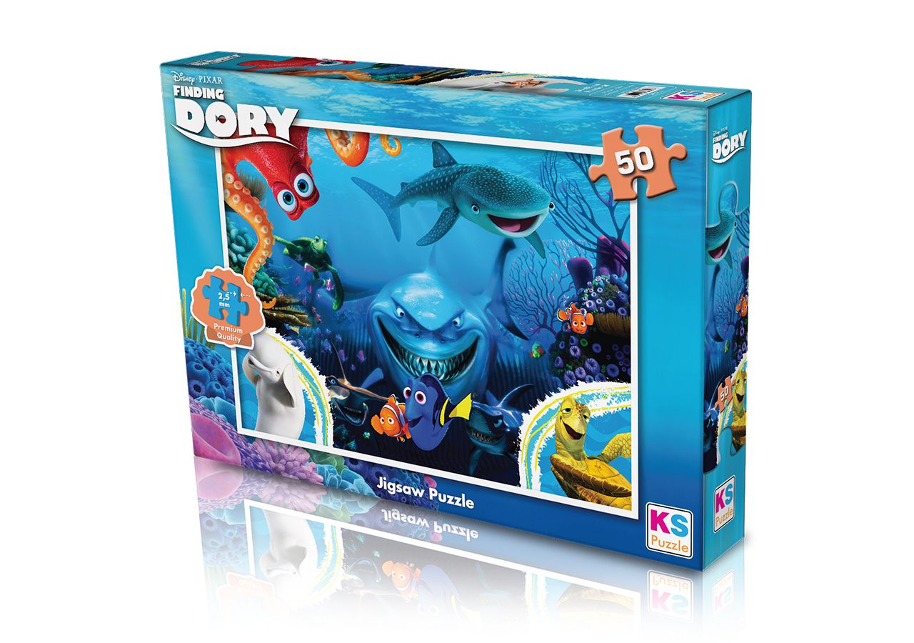 KS Games Kayıp Balık Dory Puzzle (50 Parça)