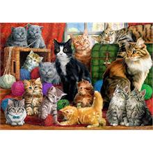 Trefl 1000 Parça Kedilerin Toplantısı Puzzle