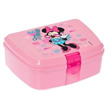 Gözlüklü Minnie Mouse Pembe Beslenme Kutusu - Kız Çocuk