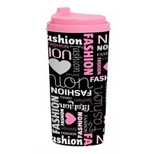 Fashion 470 ml Mug Kapaklı Bardak - Piknik, Parti, Günlük Kullanım