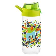 Herevin 500 ml Scooter Desenli Yeşil Cam Matara