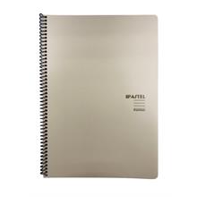 Pastel Krem Spiralli 80 Yaprak Kareli A4 Defter - Plastik Kapak - Keskin Color