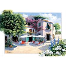 Art Puzzle 500 Parça Cafe Villa Puzzle