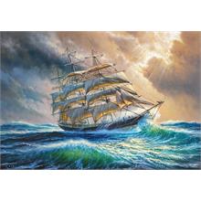 Castorland 1000 Parça Yelkenlinin Doğa .ya Karşı Mücadelesi Puzzle