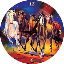 Art Puzzle 570 Parça Yılkı Atları Saat Puzle