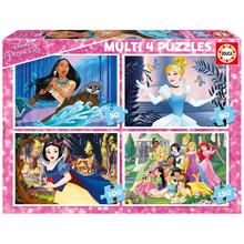 Educa Disney Princess Multi 4 in 1 Puzzle (50+80+100+150 Parça)