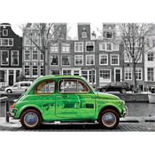 Educa 1000 Parça Amsterdam da Yeşil Araba Puzzle