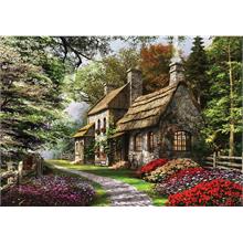 Ks Games 200 Parça Carnation Cottage Puzzle - Dominic Davison