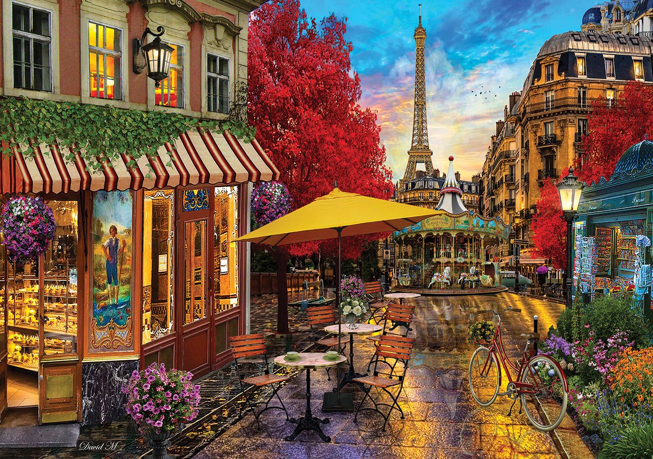 Ks Games 1500 Parça Paris te Akşam Puzzle