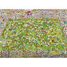 Clementoni 1000 Parça Mordillo Futbol Mavi Karikatür Puzzle