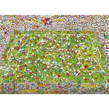 Clementoni 1000 Parça Mordillo Futbol Mavi Karikatür Puzzle