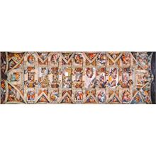 Clementoni 1000 Parça The Sistine Chapel Ceiling Panorama Puzzle