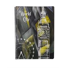 Keskin color 80 Yaprak Spiralli Saat Kulesi Kareli A4 Defter