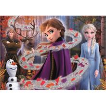 Clementoni 104 Parça Simli Frozen Puzzle