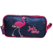 Joy s Cool Lacivert Kırmızı Flamingo Kalem Çantası - Kız Çocuk