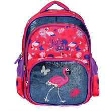 Joy s Cool Kırmızı/Lacivert Flamingo İlkokul Sırt Çantası - Kız Çocuk