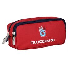 Trabzonspor İki Bölmeli Bordo Kalem Çantası