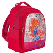 Winx Princess İki Bölmeli Simli İlkokul ve Günlük Lüks Sırt Çantası