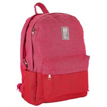 Its Just My Bag Keten Pembe Kırmızı Kız Kolej Okul Çantası - 10015