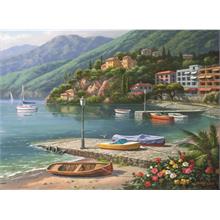 Anatolian Liman Hillside Harbor Cove 1000 Parca Puzzle Anatolian Liman Hillside Harbor Cove 1000 Parca Puzzle