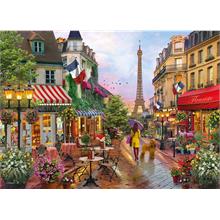 Clementoni - 1000 Parça High Quality Yetişkin Puzzle - Flowers in Paris