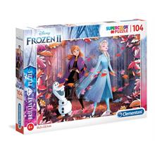 Clementoni 104 Parça Frozen 2 Pırlanta (Brillant) Puzzle - Kız Çocuk