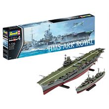 Revell 110 Parça HMS Ark Royal & Tribal Class Des Uçak Gemisi Maket