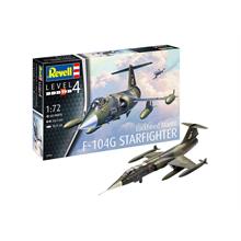 Revell 1:72 Ölçekli F104G Starfighter Savaşçı Uçağı (60 Parça)