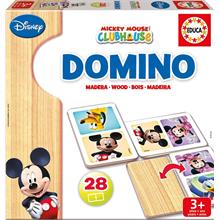 Educa 28 Parça Ahşap Mickey ve Minnie Eğitici Domino Oyunu