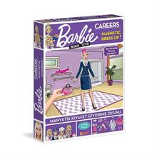 Barbie Manyetik Mesleklere Göre Giydirme Oyunu - 75 Parça