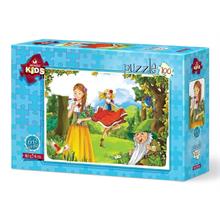 Art Puzzle 100 Parça Masal Gülü Kız Çocuk Yapboz 6-8 Yaş