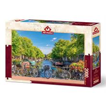 Art Puzzle Amsterdam Kanalı 2000 Parça Puzzle