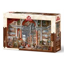 Art Puzzle Modern Roma Manzaralı Resim Galerisi 1757 2000 Parça Puzzle