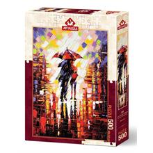 Art Puzzle Şemsiye Altındaki Aşk 500 Parça Puzzle