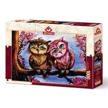 Art Puzzle Aşık Baykuşlar 1000 Parça Puzzle