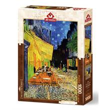 Art Puzzle 1000 Parçalık Kafe Terasta Gece Puzzle