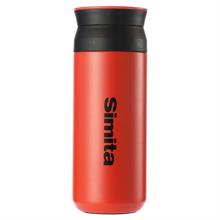 Feijian Simita 400 ml Kırmızı Termos Matara - Paslanmaz Çelik - Çift Duvar