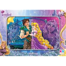 KS Games 24 Parça Tangled Frame Puzzle