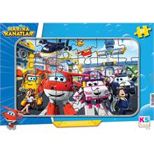 KS Games 24 Parça Harika Kanatlar Frame Puzzle