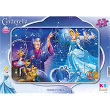 KS Games 24 Parça Prenses Cinderella Frame Puzzle