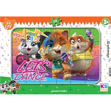 KS Games 24 Parça 44 Cat Frame Puzzle