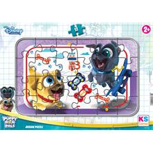 KS Games 12 Parça Puppy Dog Pals Frame Puzzle
