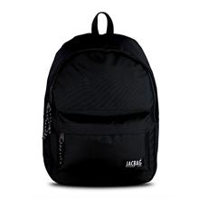 Jacbag Classic İki Bölmeli Siyah Okul ve Günlük Sırt Çantası - JAC-12