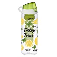 Herevin Limon Baskılı 650 ml İnfuserli Detox Matara - Como Kapak