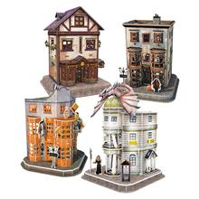 CubicFun 273 Parça 3D Harry Potter Diagon Yolu (4 Bina) Puzzle