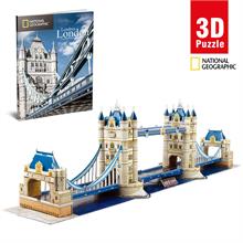 CubicFun 120 Parça National Geographic Tower Bridge İngiltere 3D Puzzle