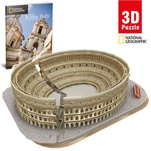 Cubic Fun 131 Parça İtalya Colosseum National Geographic 3D Puzzle
