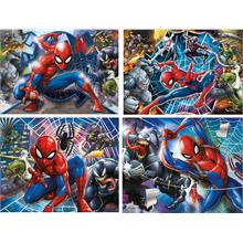 Clementoni 20+60+100+180 Parça Spider-Man Çocuk Puzzle - Erkek