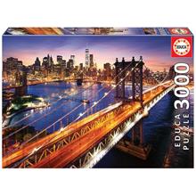 Educa 3000 Parça Puzzle Manhattan da Günbatımı