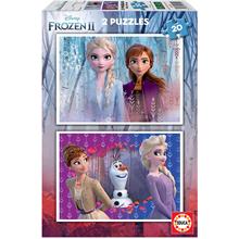 Educa Frozen 2 Lisanslı 2x20 Parça Yapboz